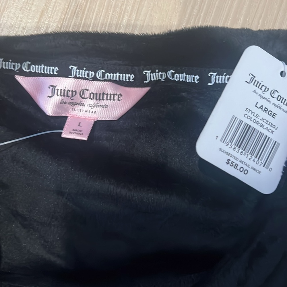 Juicy Couture Women's Black and Silver Pajamas/jogging suit - Picture 5 of 5